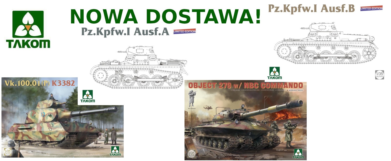 Nowa dostawa Takom